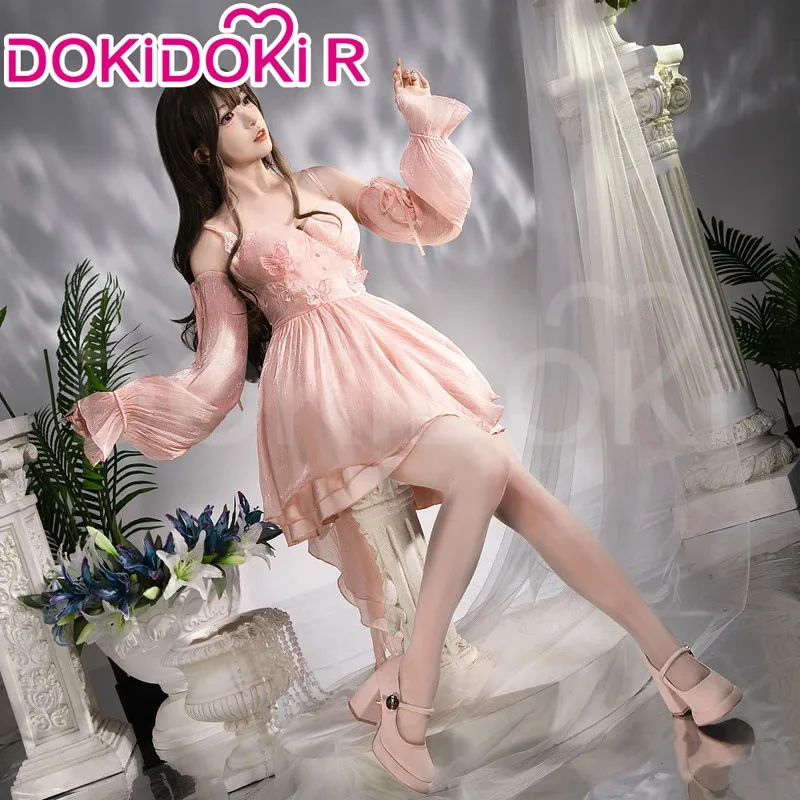 

LQIN STOCK Dreamy Heart Heroine MC Hunter Cosplay Costume Game Love and Deepspace【S-3XL】DokiDoki-R Rafayel Women Halloween Dress