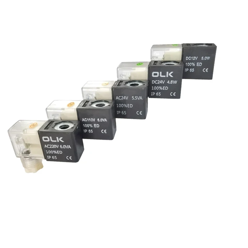 4V210-08 Magnetventilspule, DC24V, DC12V, AC220V, AC110V – Detail 2