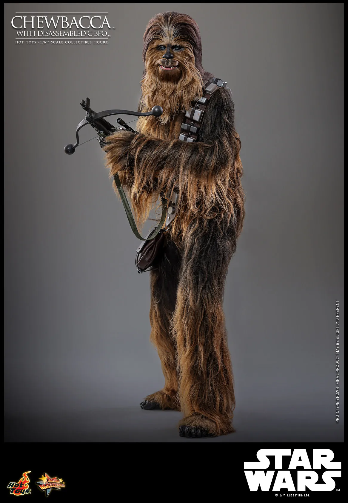 Na stanie HotToys MMS766 Star Wars Chewbacca z rozkładanym C-3PO 1/6 Figurka Akcji Żołnierza Model Kolekcjonerski