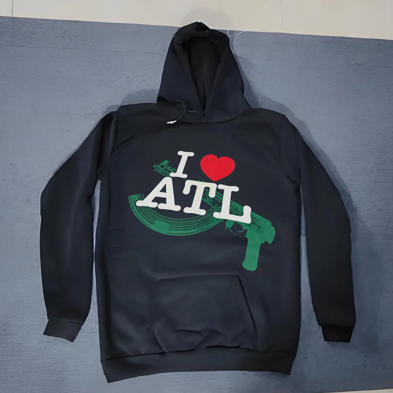 Autumn And Winter New Luxury 2024 PLAYBOY CARTI LOVE ATL AK47 Pullover Hooded Sweatshirt Fashionable Casual Hooded Sweatshirt