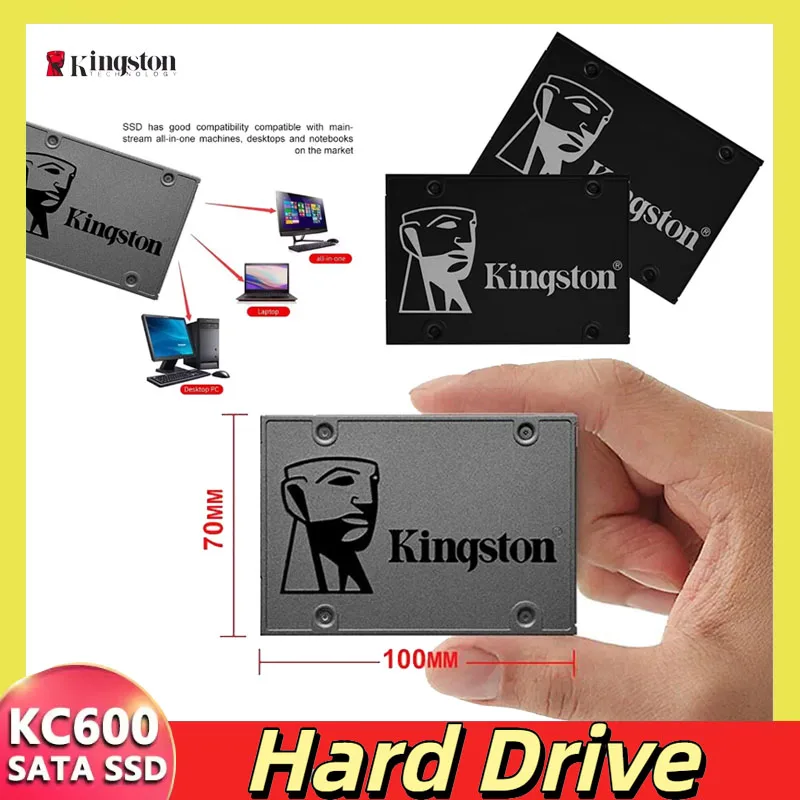 Unidad de Disco Duro Interna Duradera Kingston A400 de 2.5 Pulgadas SATA III SSD 120GB/240GB/480GB/960GB para 2026