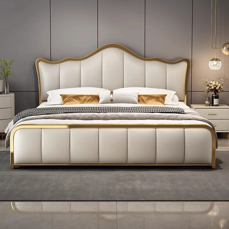 

Teenage Girls Storage Bed Modern Nordic Wood Lounge Master Bed BedroomSleeping Girlsmeuble De Chambre Home Furniture