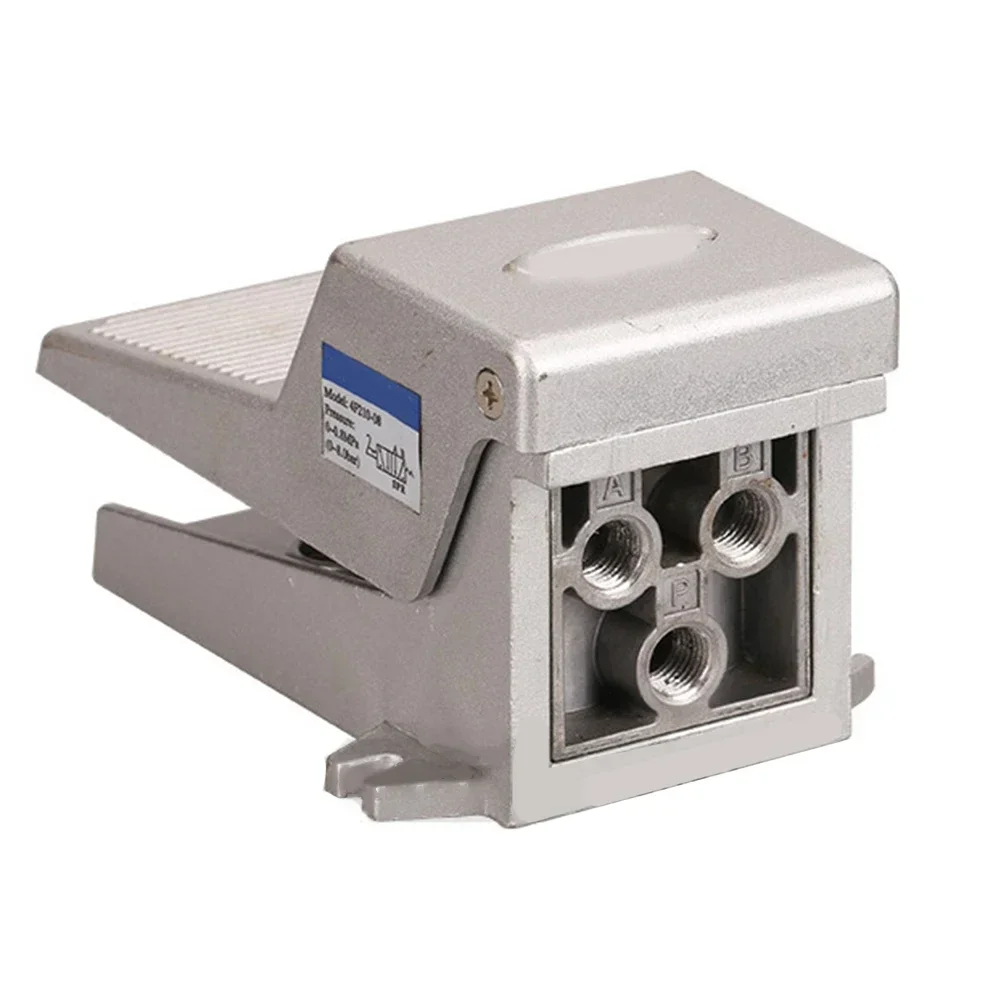 1pc 2 Position Pneumatic Air Foot Pedal Valve Switch 1/4 PT Non-slip Momentary REPALCMENT Suitable For Various Pneumatics