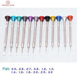 Kwong Yuen 12 Pics Screwdriver Batch Curved Non-Marking Anti-Slip Belt Ball Bearing