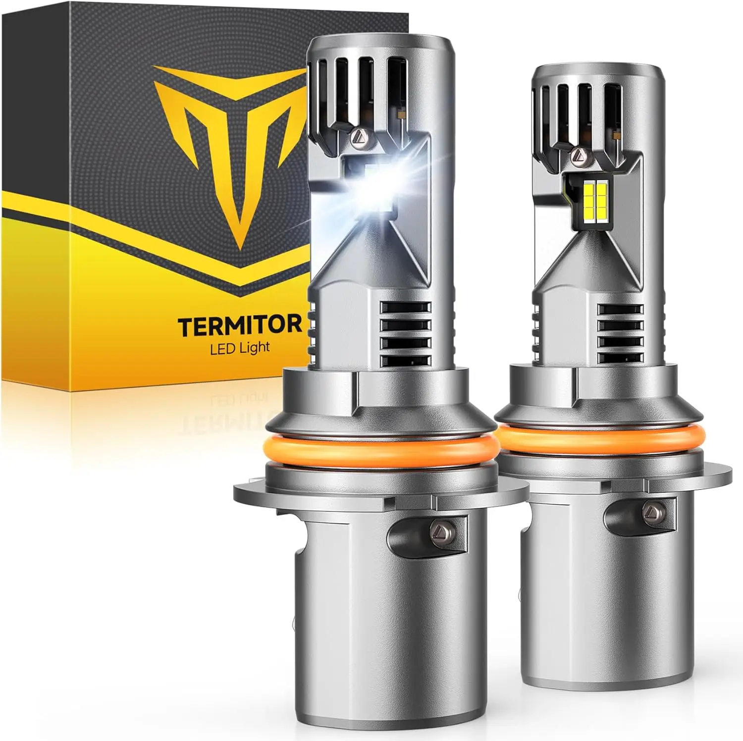 

2PCS 9007 HB5 LED Light Bulbs,6500K 80000LM, Direct Plug-and-Play Installation,Flicker-Free Operation, 99%+ Vehicle Compatibilit
