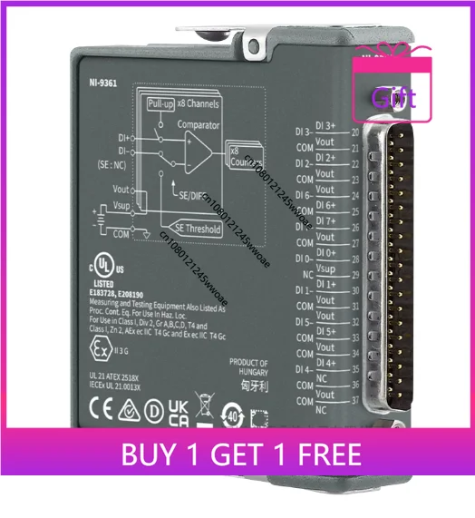 NI-9361 32-Bit 8-Channel C Series Counter Input Module 783407-01