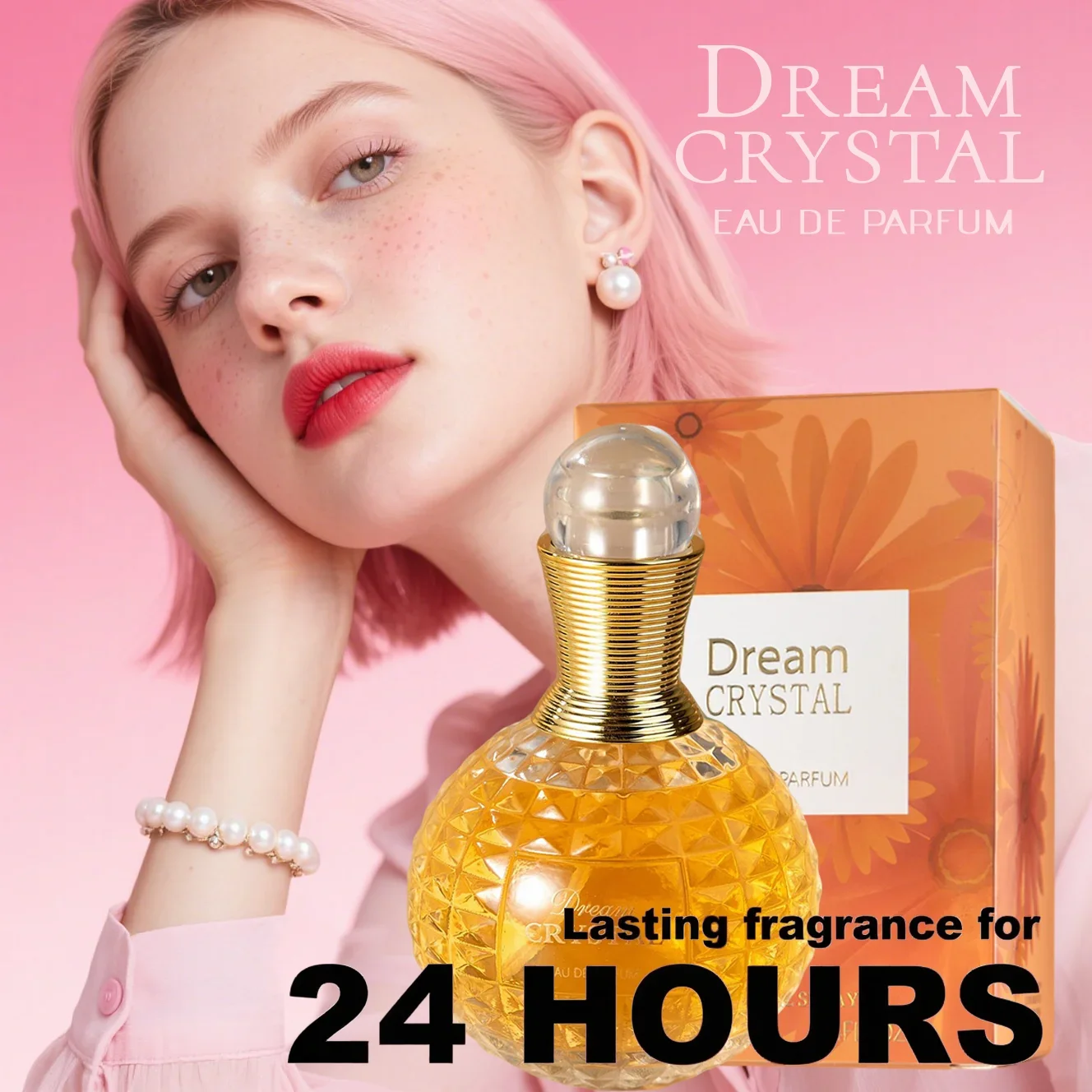 

100ML Spray Fragrance with Fruity, Floral & Aloe Vera Notes, Perfume Original Mujer, BPA-Free, Long-Lasting Fragrance