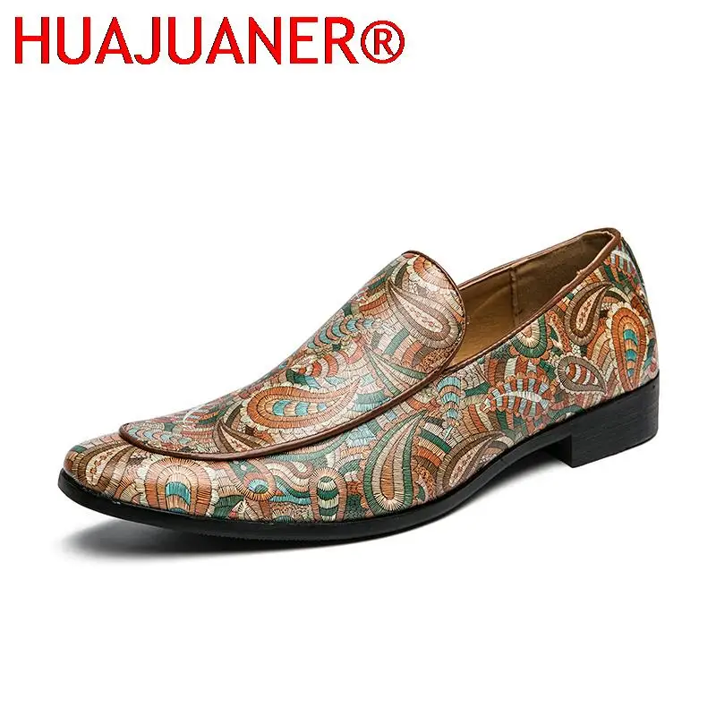

Fashion Mens Leather Shoes Business Men Casual Flats Plaid Men New Loafers Comfortable Soft Mens Leisure Formal Dress Shoes Man