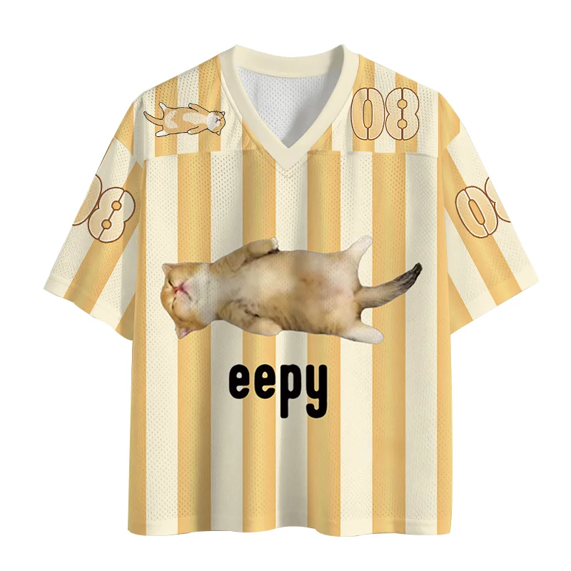 2026 Meistverkaufte Sport-Kurzarmshirts, Beliebte V-Ausschnitt Kurzarm-T-Shirts, Sport-Designermesh-Strickshirts der Premiumklasse