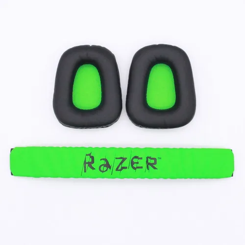 Imagen 2 del producto 1 par de almohadillas de espuma de repuesto para auriculares Razer Electra/Electra V2 7,1/Electra V2 USB