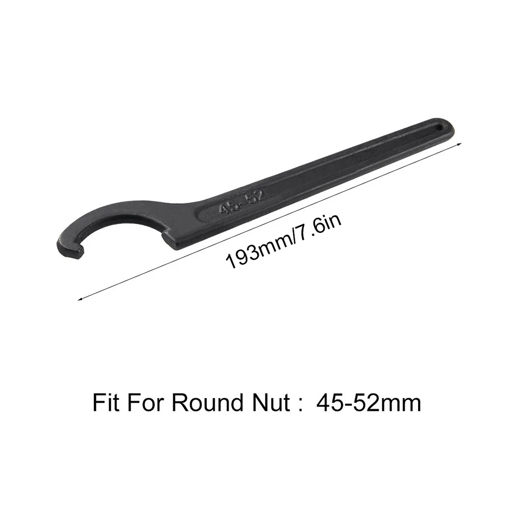 Chrome Vanadium Alloy Steel 45-52mm Wrench C Spanner Tool Hook Shock Absorber