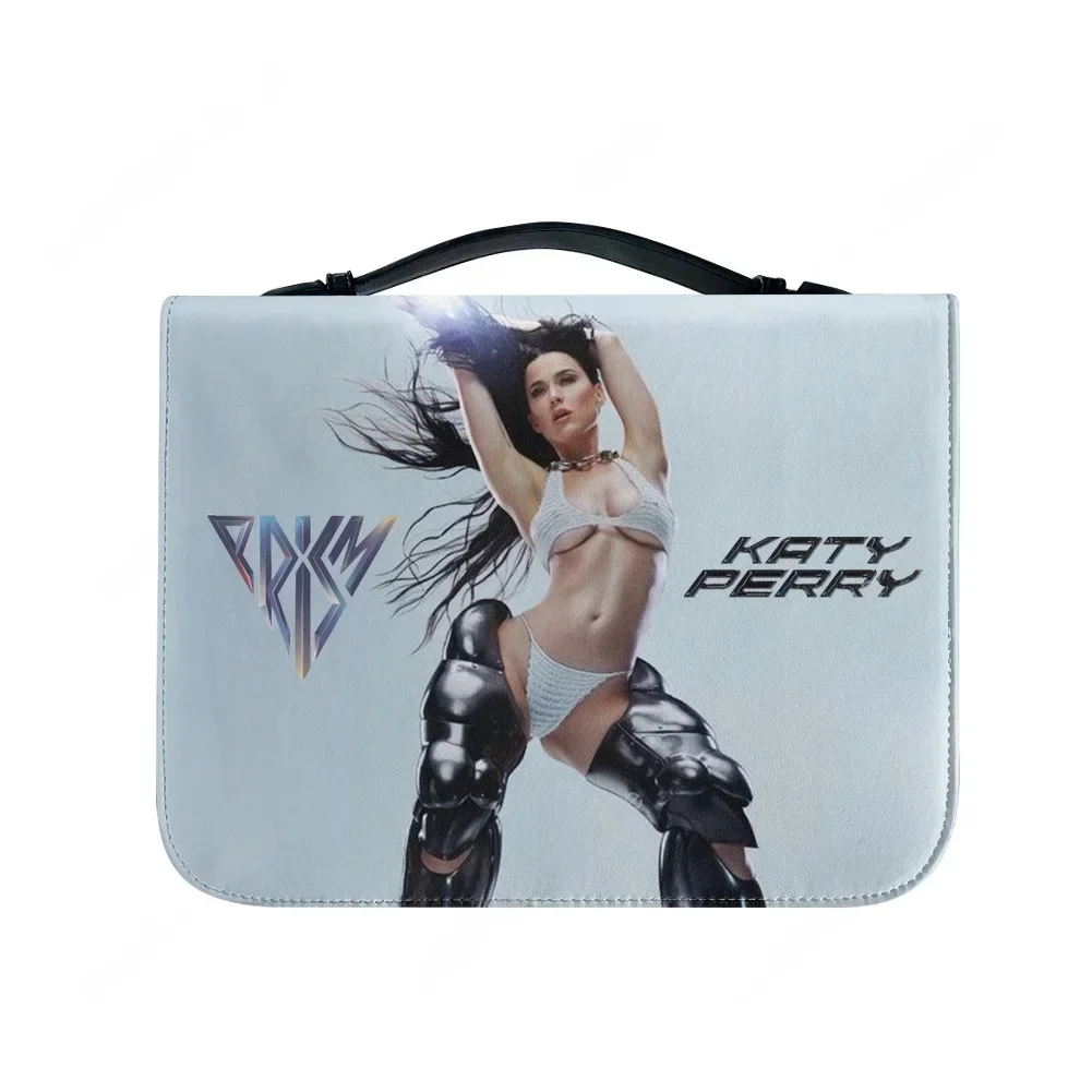 

Водонепроницаемая кожаная сумка-чехол для Библии с карманами, персонализированный подарочный набор для христиан, с изображением Кэти Перри, для хранения Библии