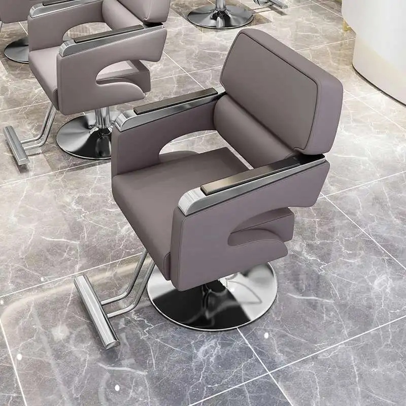 

Retro Classic Barber Chair Vintage Personalized Beauty Salon Barbershop Chair Aesthetic Equipment Silla De Barbero Furniture