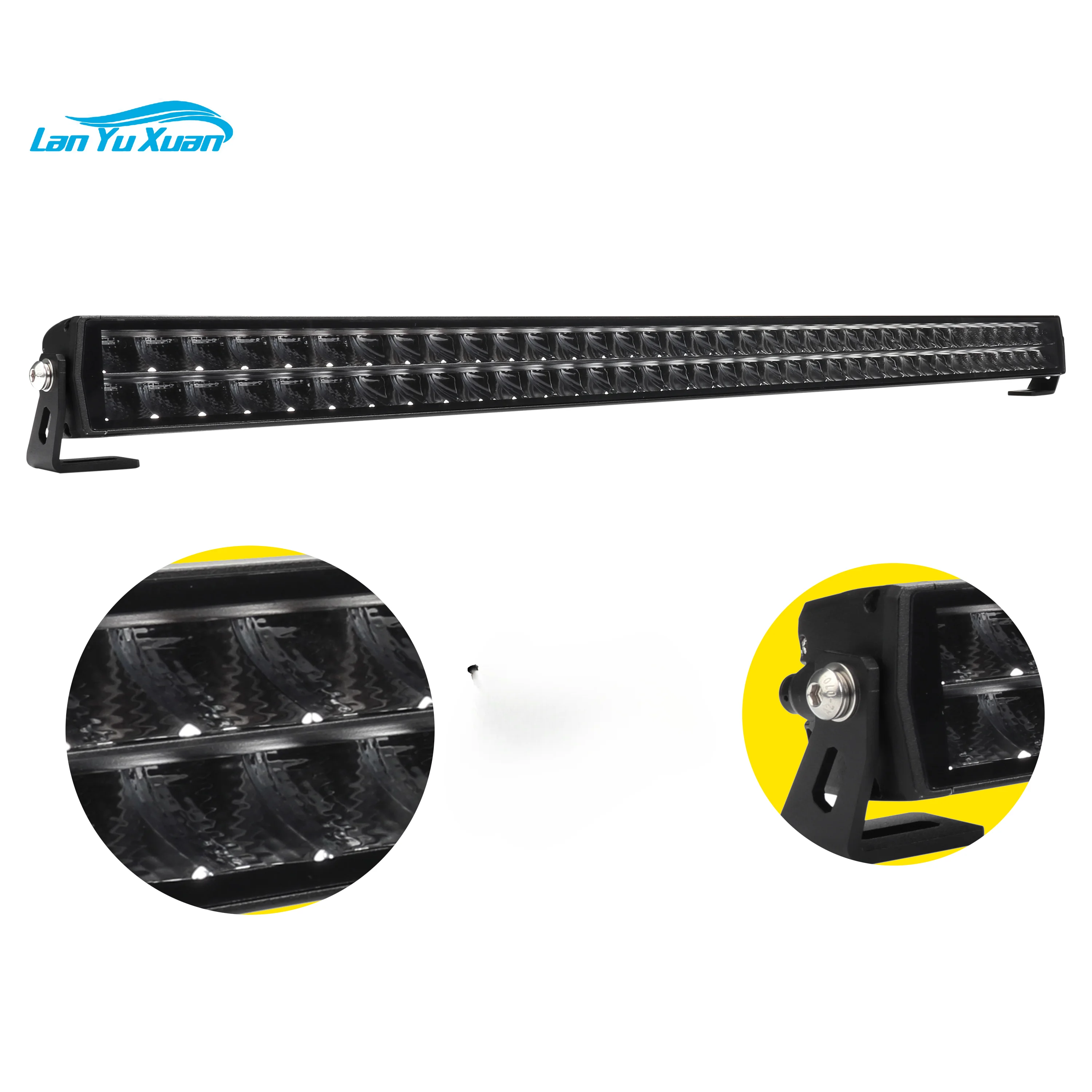 wholesale led light bar Straight Car light accessories dual double row 360w 14 20 30 40inch  led bar Combo auto lighting systems