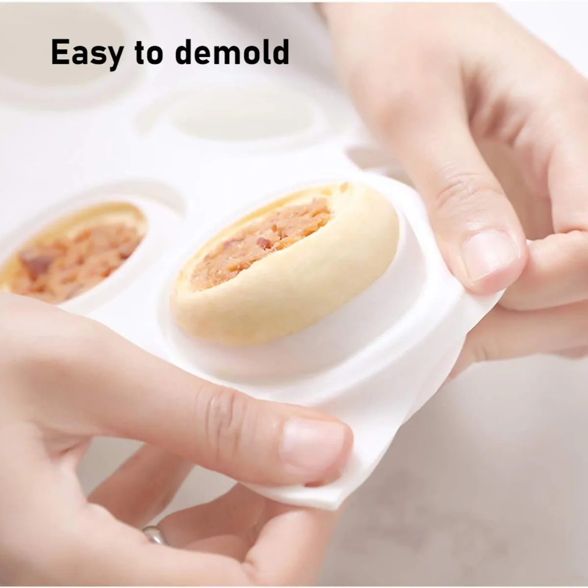 1Pc Round Spherical Mousse Silicone Mold DIY Chocolate Mold for Baking Cake Dessert Pastry Pudding Cupcake Baking Tools 8 Cavity image 4