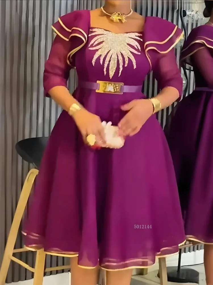 

Fashion Plus Size African Party Dresses for Women Dashiki Ankara Lady Evening Gowns Elegant Muslim Maxi Dress Africa Clothing