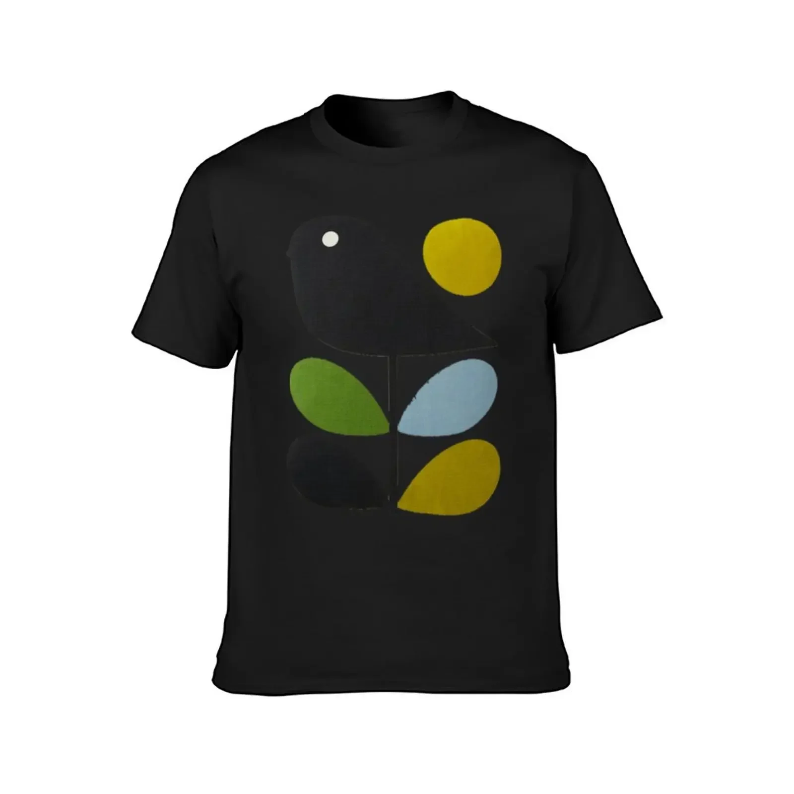 Orla Kiely Multi Stem Colorful fabric T-Shirt vintage sublime cotton graphic tees anime shirts men