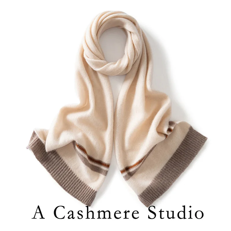 

"Quality 100% Cashmere Scarf for Women & Men – Solid Color Warm Winter Knit Wrap, Soft Luxury Neck Warmer, Fashion Lightweight