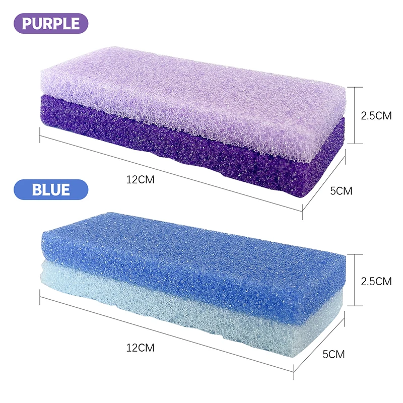Foot Pumice Stone Sponge Block Callus Remover For Feet Hands Scrub Manicure Nail Tools