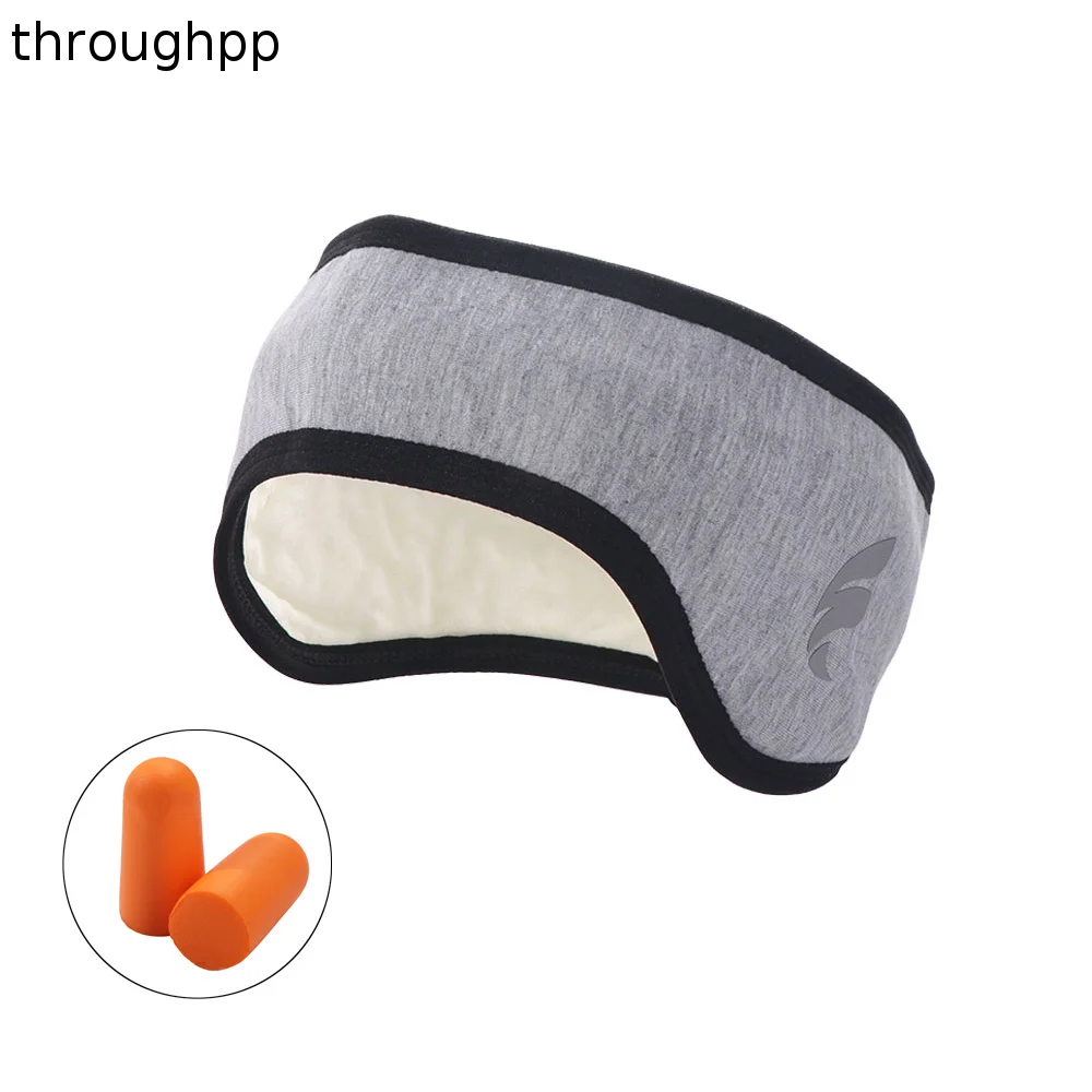 With Ear Muffs Soundproof Earmuffs Ear Defenders Hearing Protection Sleep Mask Blackout Soundproof Anti-noise Anti-noise Earmuff