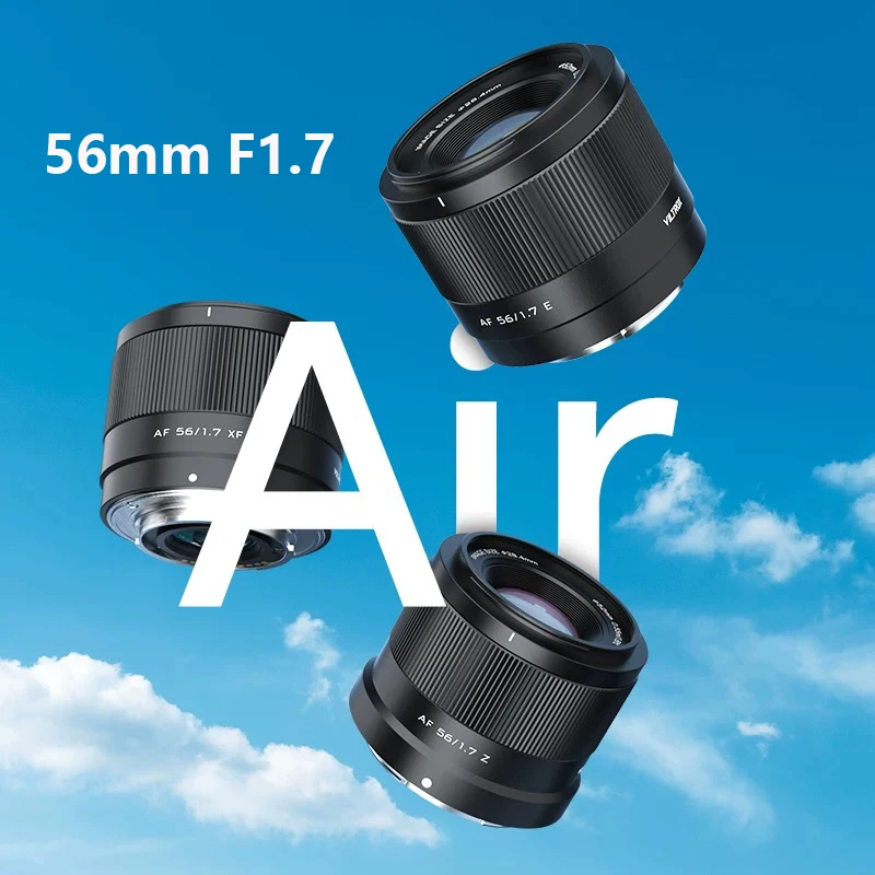 VILTROX AF 56 مللي متر F1.7 الهواء APS-C صورة عدسة فتحة كبيرة لسوني E A6500 A6700 ZVE-10 A7C2 نيكون ZF Z30 Z50 Fujifilm X xt5