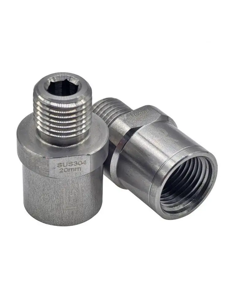 AliExpress TOOPRE Bicycle Pedal Tooth Pattern Conversion Sleeve Stainless Steel 9/16 Inch Pedals 1/2 Inch Cranks Pedal Adapter Bike Pedals Parts