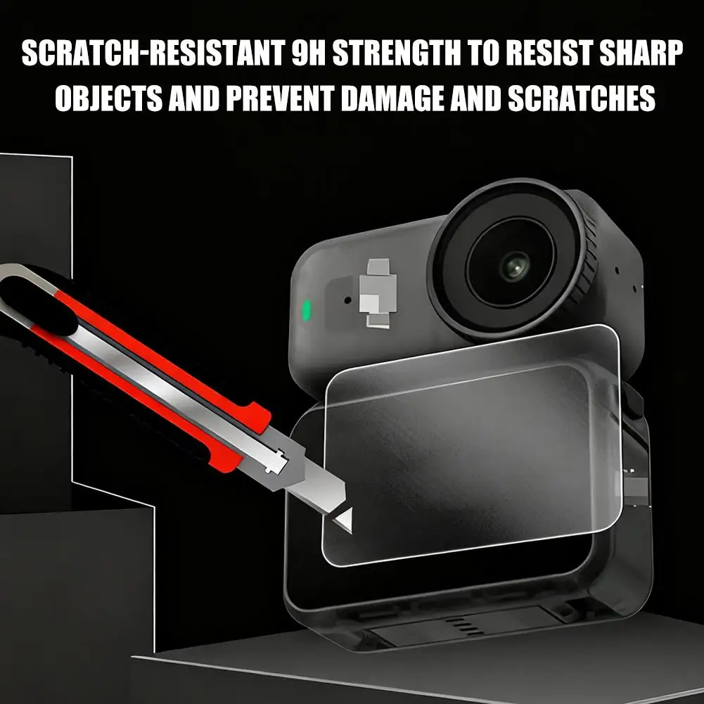 Screen Protector for dji Osmo Nano, HD Tempered Glass 9H Hardness Scratch Anti-Fingerprin Lens Protector for dji Osmo Nano