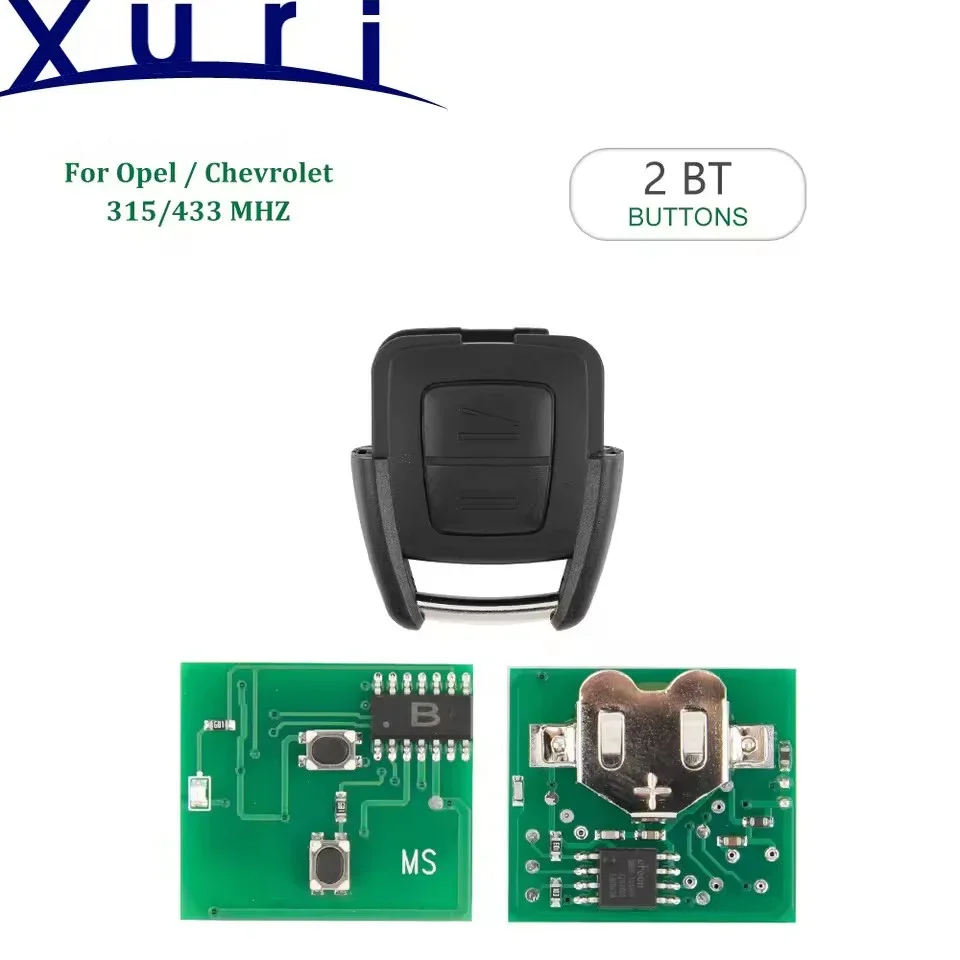 

Умный дистанционный ключ Xuri 315/433 МГц для Opel Astra g a zafira 93176615 BOSCH TS Fob 2 кнопки