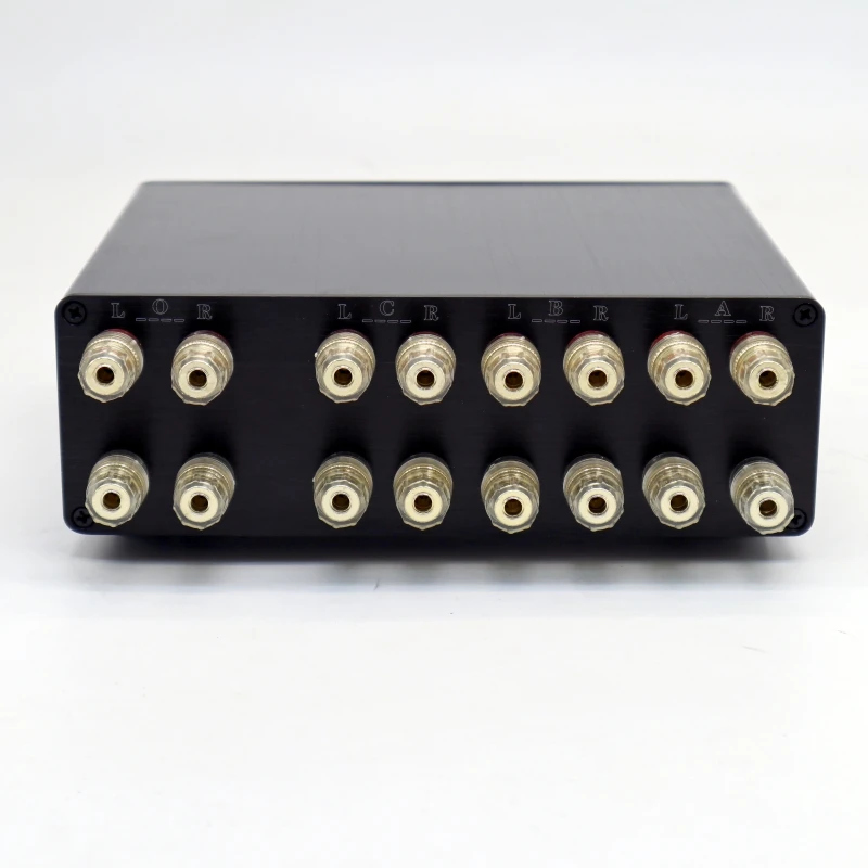 3 in 1 out passive audio signal switcher Home HiFi Audio Amplifier/Speaker PK Playback Chooser 3 select to switch 1 listen music