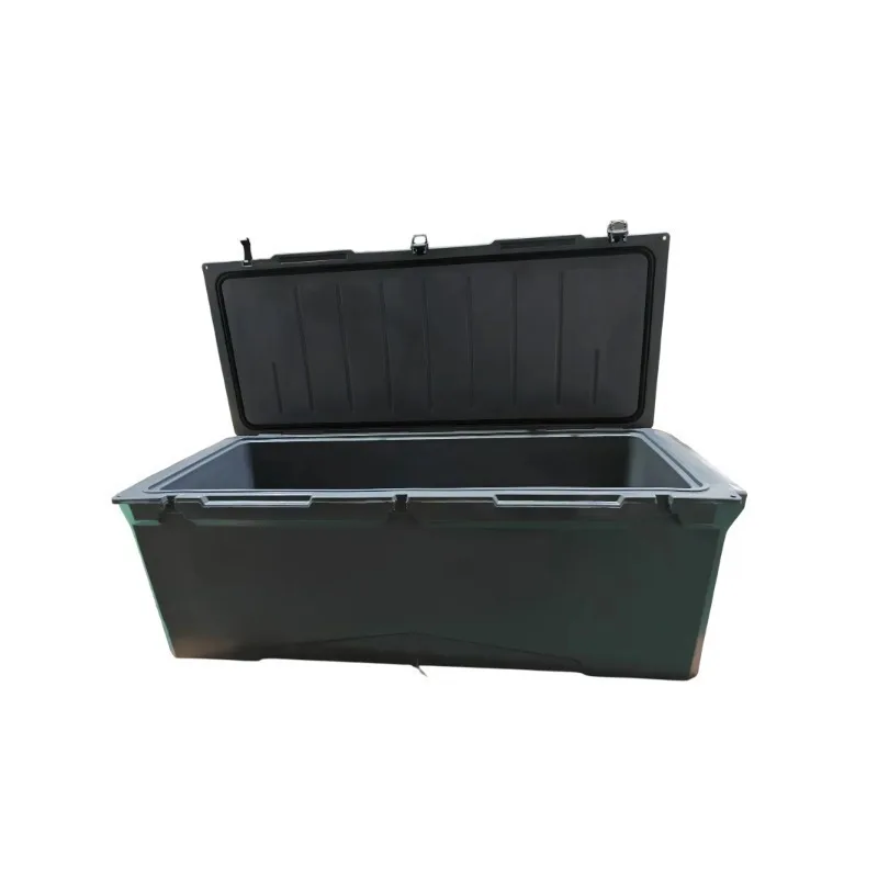 

fishing rotational molding incubator, thickened source refrigerator, fishing refrigerator with small roller, special for Luya