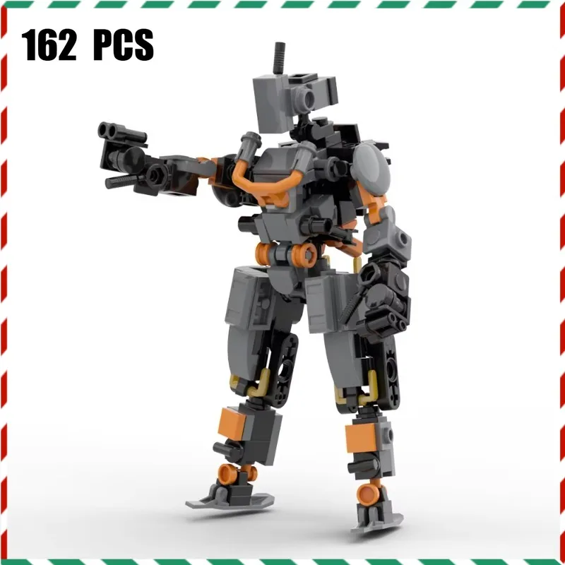 ชุดตัวต่อหุ่นยนต์ MOC Mini Mecha - ชุดประกอบ DIY แบบตัวต่อ โมเดลหุ่นยนต์ต่อสู้ ของเล่นสำหรับเด็กและผู้ใหญ่ ของขวัญสำหรับแฟนๆหุ่นยนต์