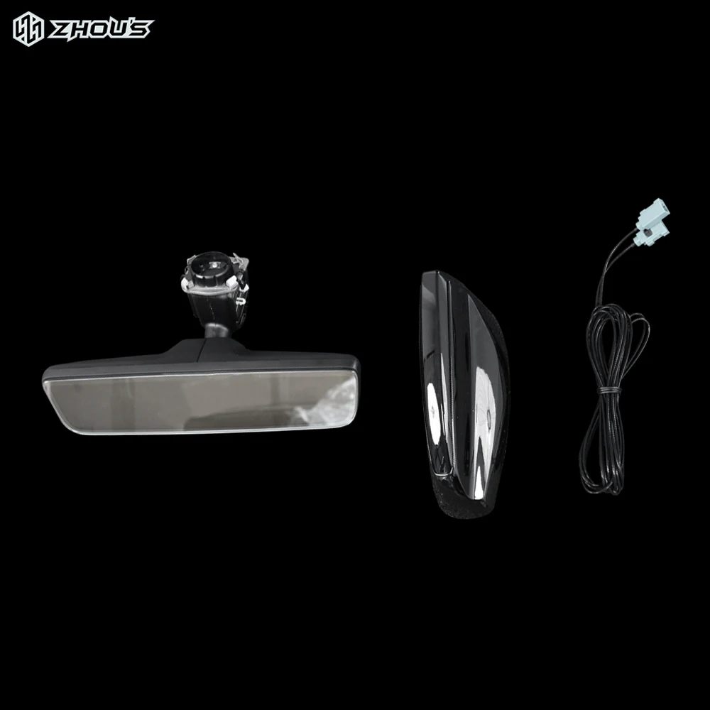 Acessórios interiores do carro tela de toque espelho retrovisor claro para carro novo defensor l663