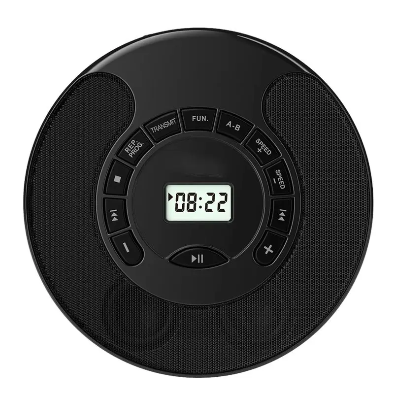 AAAEL-New Portable CD Player ,Dual Bluetooth Model,USB Player,Dual Stereo Speakers,A-B Repeat,AUX ,Play Speed Control
