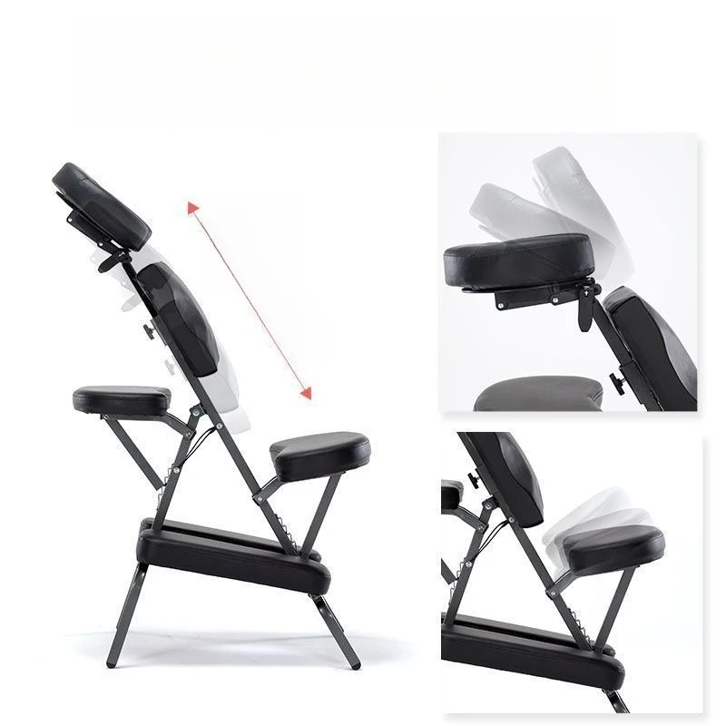 Multi-functional Tattoo Massage Chair Lift Knead Commercial Furniture Massage Chair Acupuncture Metal Furniture Plegable MHAMY