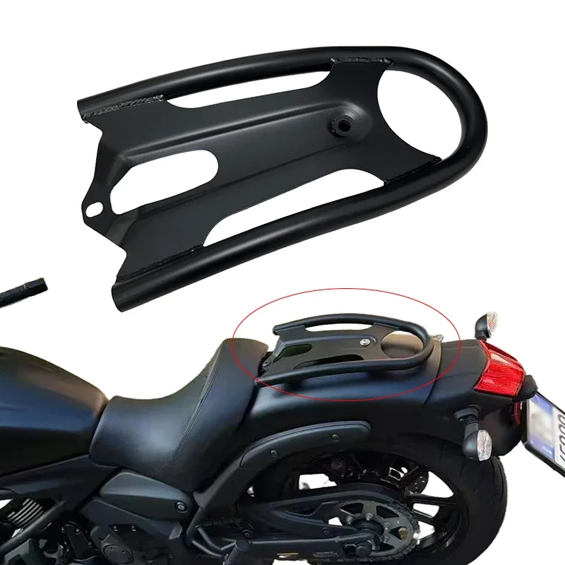 For Kawasaki Vulcan S ABS/SE/Cafe EN650 2015-2024 Motorcycle Solo Luggage Rack Compatible VN 650 S650 Rack Enlargement Carrier