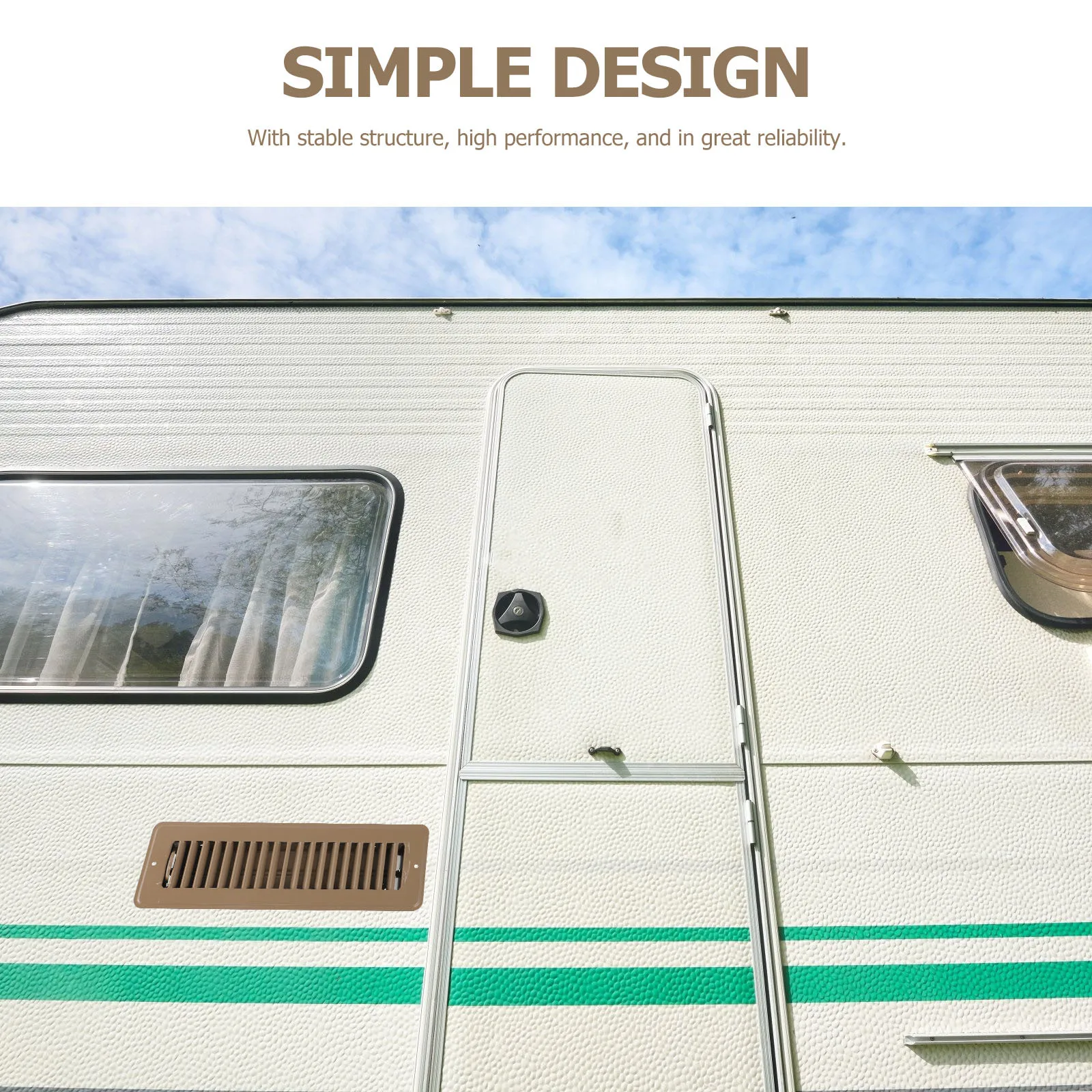 

1pcs Floor Vent Grille Abs Durable Air Vent Cover Replacement Floor Air Diffuser For Home Commercial Industrial Use