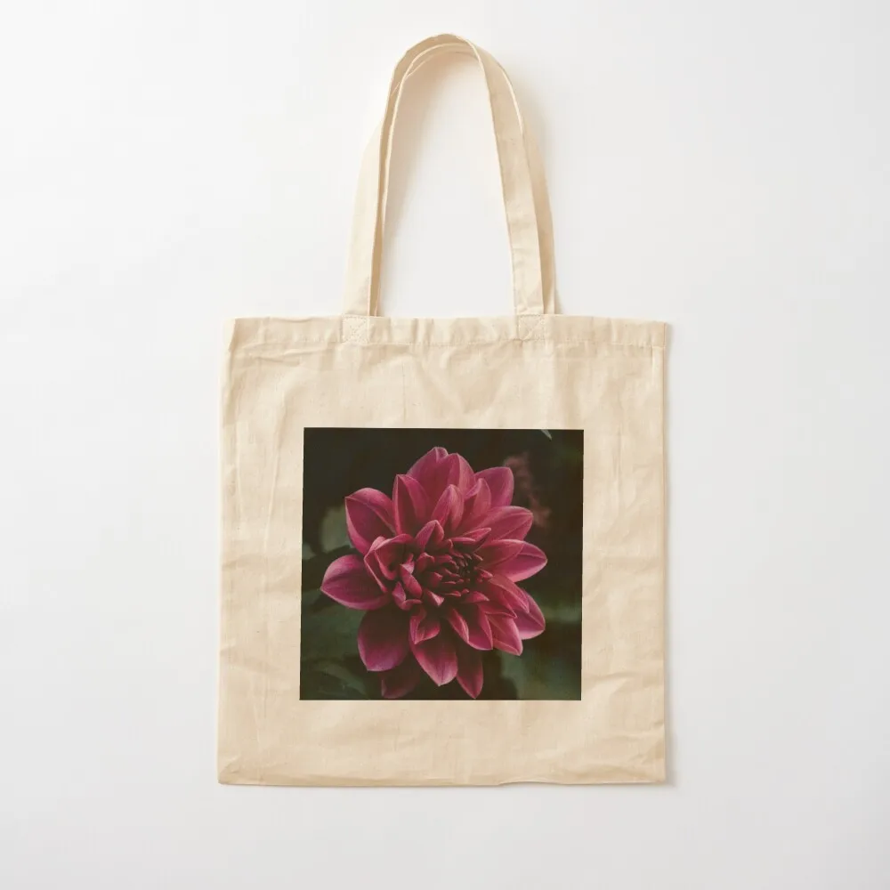 

Red Rose Tote Bag university shopper bag Fabric bag shopping logo Canvas Tote