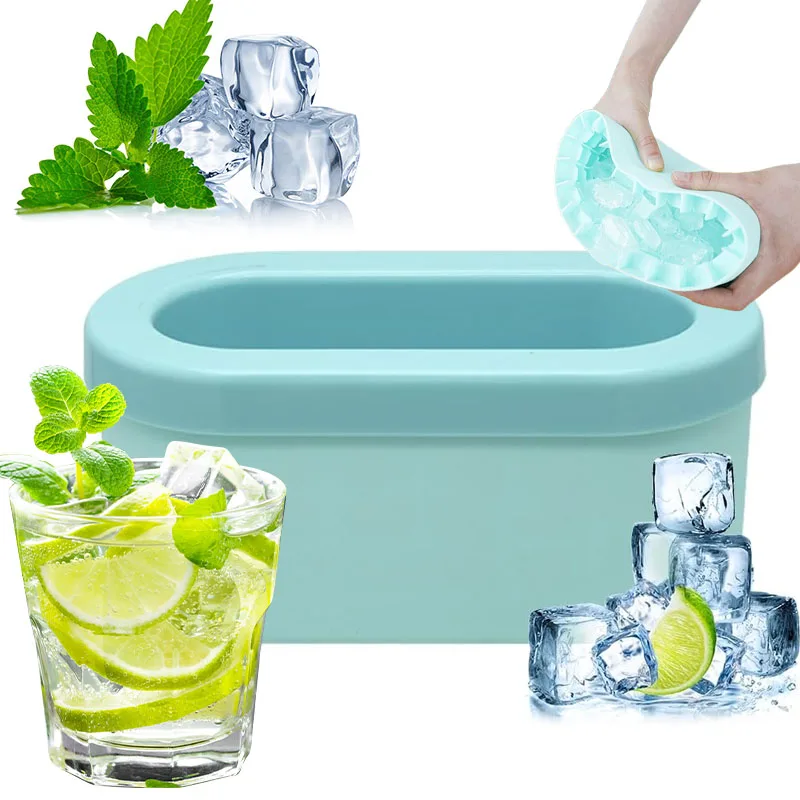 Silicone Ice Cube Maker Creative Ice Tumbler Mold for Whiske