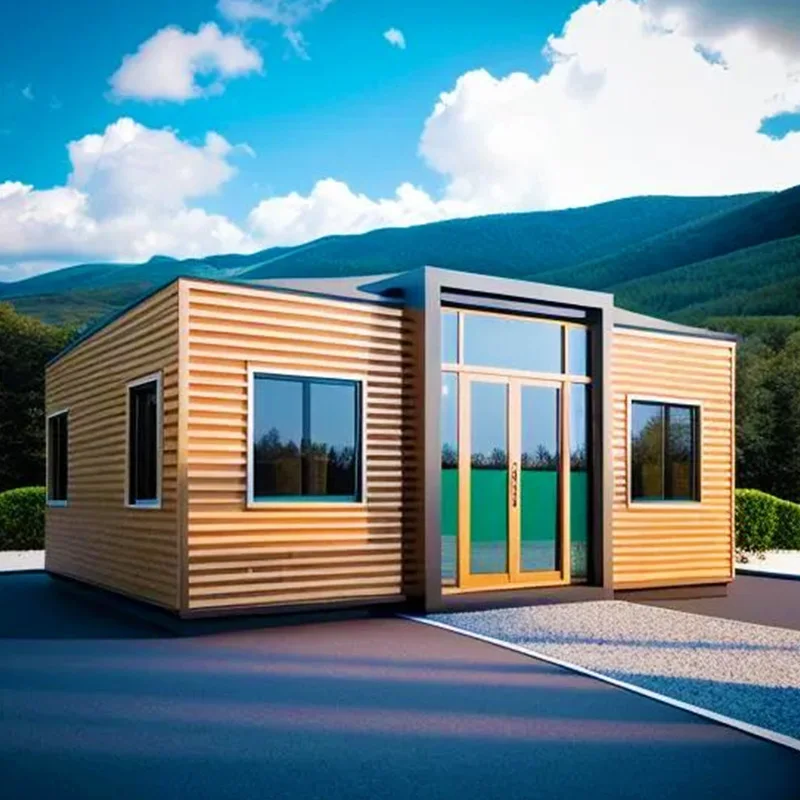 Mold Resistant Foldable Expandable Portable Prefab Container Home Anti Humidity Design Ventilated Modular Cabin Healthy Living