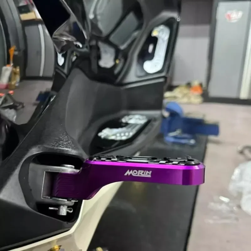 

Parts are suitable for 21-24 Yamaha NMAX155 XMAX300 modified CNC aluminum alloy rear pedal