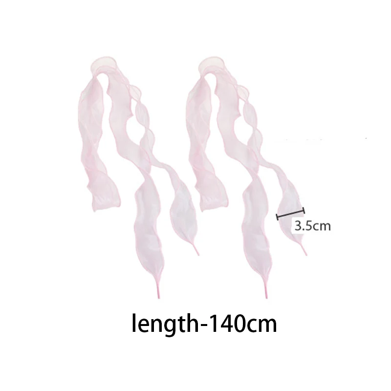 1 Pairs DIY Designer Ballet Style Shoelace Summer 2026 Luxury Wide Chiffon Shoelaces Sweet Bowknot Shoes Decorations for Women