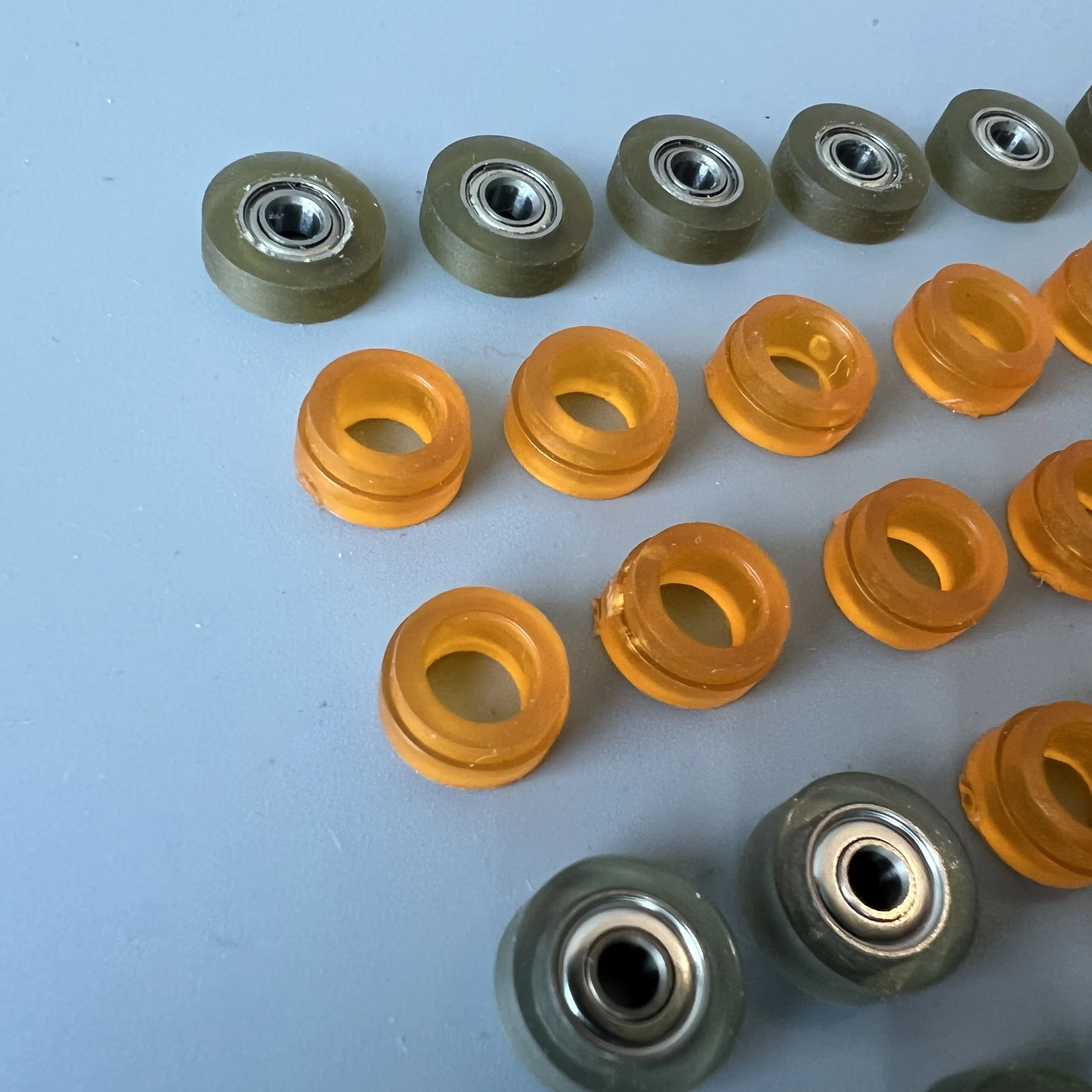 (28개/묶음) HS-1800 135/240 135/240AFC 135/240AFC-II 네거티브 캐리어 고무 휠 S2/S4/HS-1800 노리츠 필름 스캐너용
