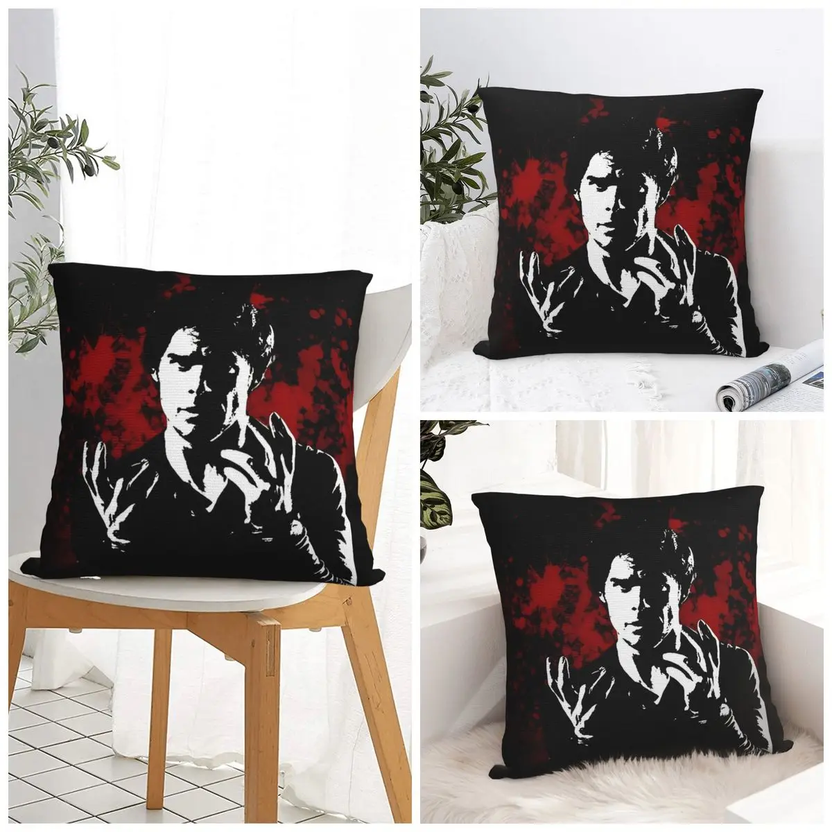 Pillow Cover Dexter Morgan Graphic Cushion Cover Kawaii Pillow Case For Sofa Car Home Decor Pillowcases