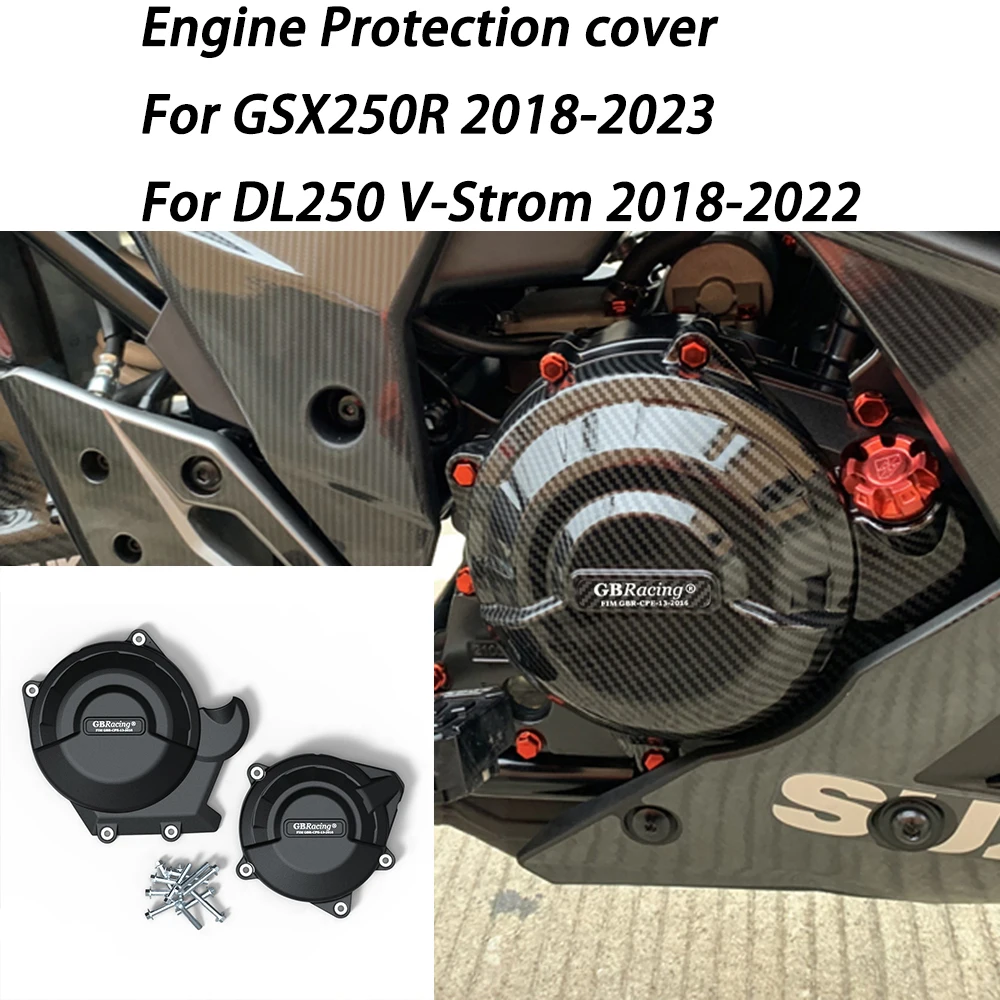 

Motorcycle Engine Cover Accessories Fit for Suzuki GSX250R 2016-2023 DL250 2018-2023 Engine Protector