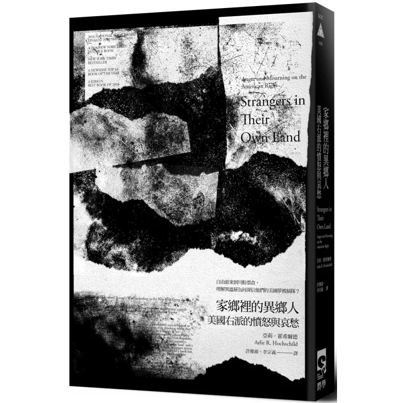 The Stranger In The Hometown The Anger And Sorrow Of The American Right Wing Ali Hohild Group Learning 9789869947725 Book