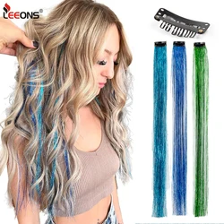 New Sparkle Hair Extensions Clip In Hair Tinsel Fairy Tinsel Hair Extensions With Clips Clip On Glitter Hair Tinsel Extensions
