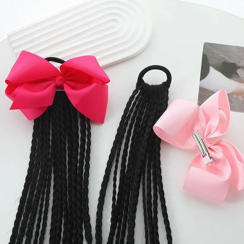 African Dirty Dreadlocks Black Girl Braids Children Passion Wig Passionate Rock \'n\' Roll Headwear Baby Elastic Scrunchies Plait