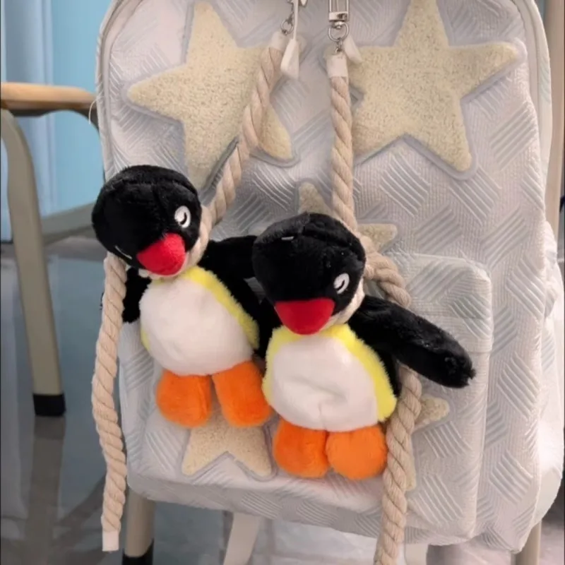 素敵なペンギンぬいぐるみペンダントキーホルダーかわいいペンギン人形バックパックペンダントクリエイティブ動物人形キーホルダーガールズボーイズバッグアクセサリー