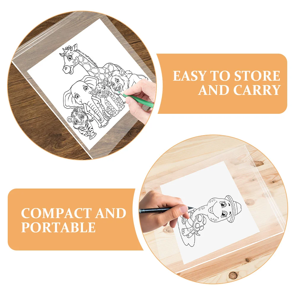 لوحة رسم أكريليك شفافة حامل منحدر للرسم الزيتي بالألوان المائية واستخدام الحامل المكتبي المدمج في الاستوديو