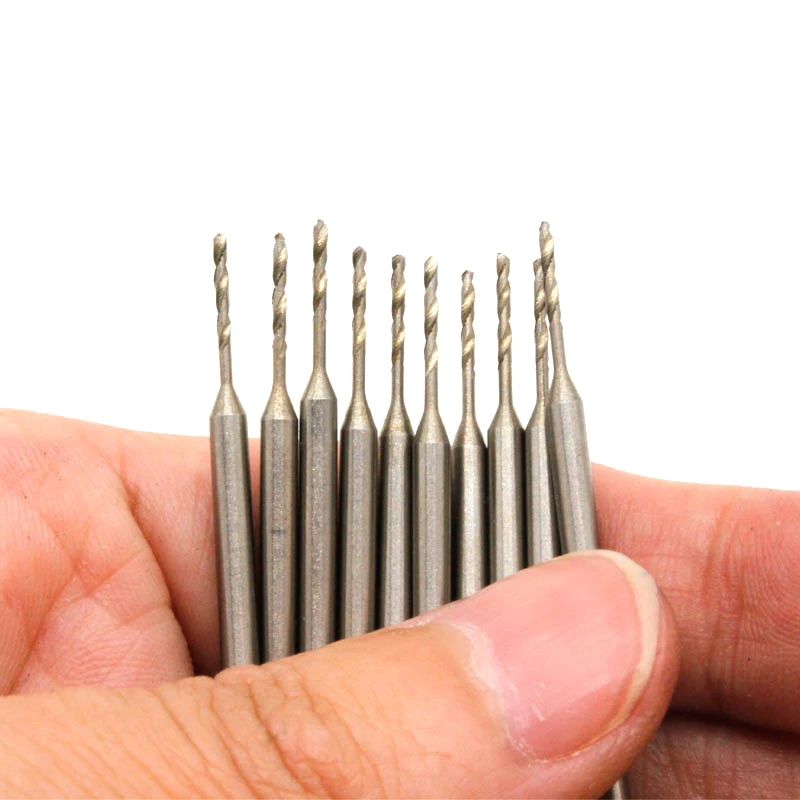 10PCS Drill Bit For Metal Wood Working  Drilling  Shank 2.35mm Jewelry Engraving Tool